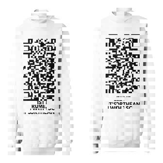 Qr President Trump Dance Code 4547 Maga Trump 2024 Sweater e - Cadeauxyz
