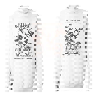 Raccoon & Opossum Get In Loser Sweatshirt - Thegiftio