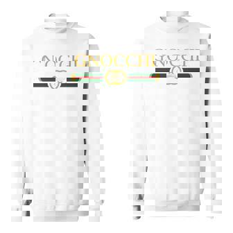 Gnocchi Logo Style Italian Foodie Sweatshirt - Seseable