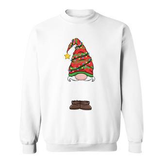 Grandpa Gnome Christmas Gnome Grandfather Long-Sleeved Sweatshirt - Geschenkecke