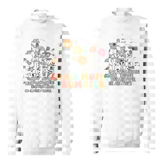 Gross Motor Promoter Retro Pediatric Physical Therapy Flower Sweatshirt - Monsterry