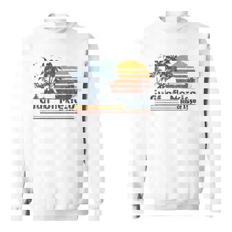 Gulf Of Mexico Est 1550 Retro Vintage Beach Sweatshirt | Seseable CA