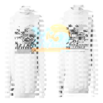 Gulf Of Us America Est 2025 Retro Vintage Beach Sweatshirt | Mazezy