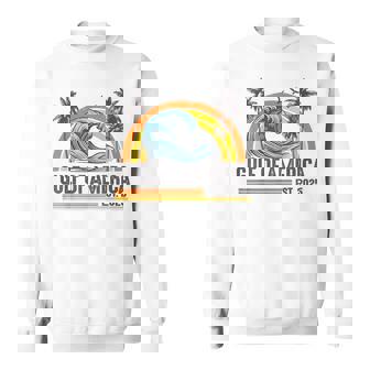 Gulf Of Usa America Vintage Beach America's Gulf Mexico Sweatshirt - Seseable