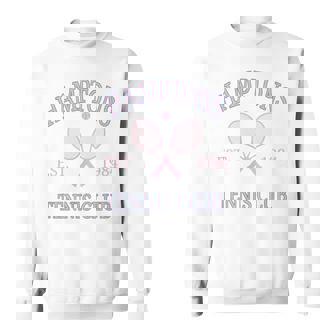 Hamptons Tennis Club Athletics California Racquet Prep Pink Sweatshirt - Monsterry