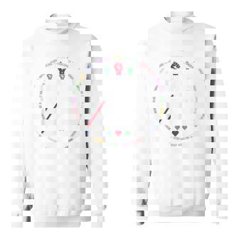 Hands Off Protest Social Security And Medicare Protest Sweatshirt | Mazezy