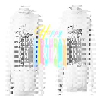 Happy Birthday Rita Personalized Name Custom B-Day Sweatshirt - Monsterry