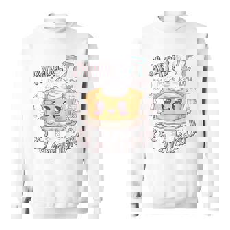 Happy Pi Day Be Irrational Cute Math Geek Kawaii Pie Sweatshirt - Thegiftio UK