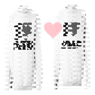 I Heart Paris Nombre I Love Cosas Personalizadas Camisa de entrenamiento - Regaloses