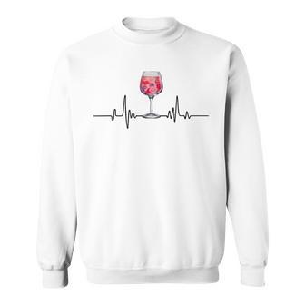 Heartbeat Wildberry Lillet Fruits Cocktail Summer Alcohol Gray Sweatshirt - Geschenkecke