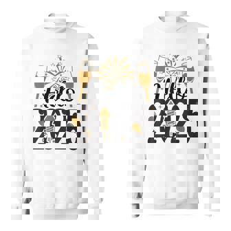 Hello 2025 Fête Réveillon Cadeau Nouvel An Festif Sweater e - Cadeauxyz