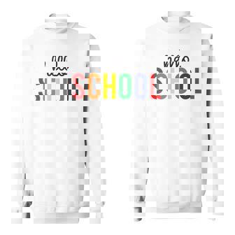 Hello School Rainbow First Day Of School Kid Shirt Sweatshirt - Monsterry