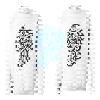 Icy ManBot Robot AI Robotics Engineers Sweatshirt - Monsterry
