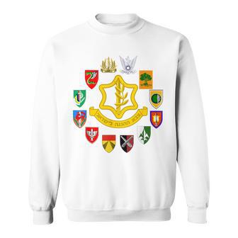 Idf Forces De Défense Israéliennes Armée Israélienne Unités Militaires Israéliennes Sweater e - Cadeauxyz