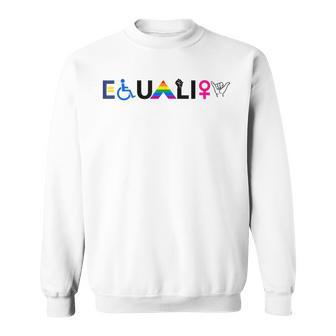Igualdad Igualdad De Derechos Lgbtq Aliado Unity Pride Camisa de entrenamiento - Regaloses