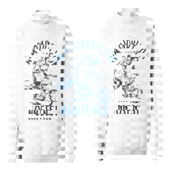 I'm A Conduit For Nonsense Meme Raccoon Opossum Weird Sweatshirt | Mazezy