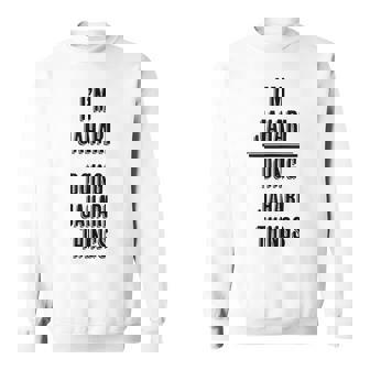 I'm JAHARI Doing JAHARI Things First Name Tank Top Sweatshirt - Monsterry