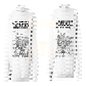 I'm Not Okay But It's Going To Be Alright Country Music Sweatshirt - Monsterry