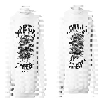 I'm Not Old I'm Retro Disqueinyle Musique Dj Drôle Cool Sweater e - Cadeauxyz