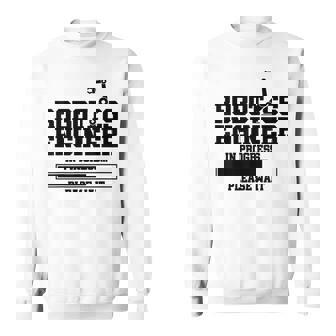 Ingeniero De Robótica En Progreso Por Favor Espere Robot Ingeniero Camisa de entrenamiento - Regaloses