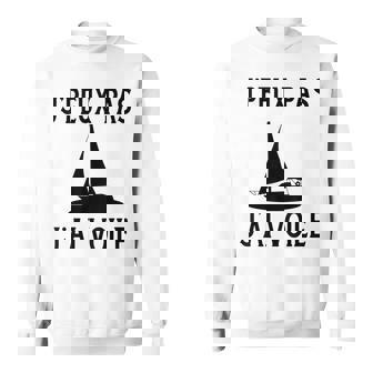 Je Peux Pas J'aioile Cadeau Bateau Humour Marin Capitaine Sweater e - Cadeauxyz