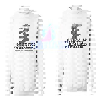 Je Préfèrerais Être Dans Mon Jardin Féerique Sweater e - Cadeauxyz