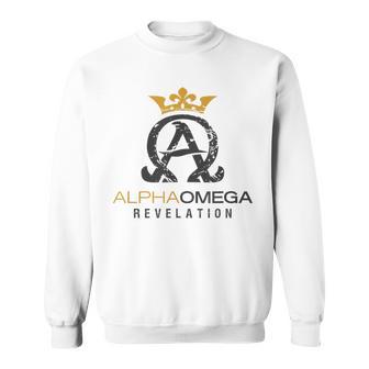 Jesus Christ Alpha And Omega Book Revelation Sweatshirt - Geschenkecke