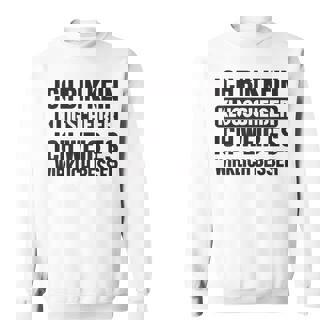 Kein Klugscheißer Weiß Es Wirklich Besser Lustiger Spruch Sweatshirt - Geschenkecke