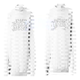 Kentucky Ky Vintage Athletic Sports Style Sweatshirt - Thegiftio