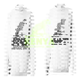 KENYA Africa Samburu Reserve African Safari Leopard Tank Top Sweatshirt - Monsterry