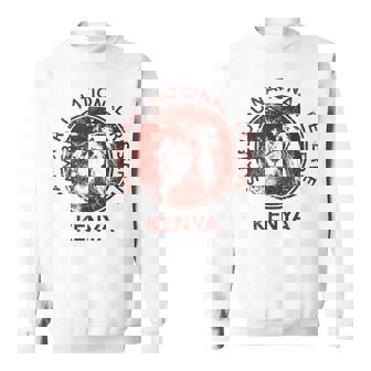 KENYA Samburu National Reserve LION African Safari Tank Top Sweatshirt - Monsterry