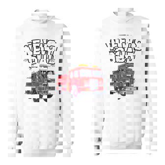 Kids Weewoo Squad Fire Truck Lover Halloween Costume Sweatshirt - Monsterry