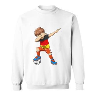 Kinder 9 Geburtstag Fußball Deutschland 9 Jahre Junge Geschenk Sweatshirt - Geschenkecke