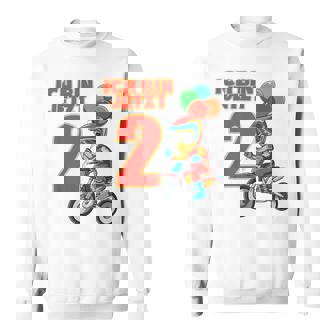 Kinder Motocross Und Motorrad 2 Jahre Kindergeburtstag Geschenk Sweatshirt - Geschenkecke