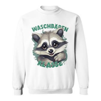 Kinder Waschbärenklasse In Der Grundschule Klassentier Waschbär Sweatshirt - Geschenkecke