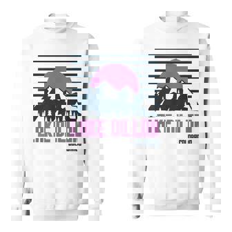 Lake Dillon Colorado Vintage Mountains Hiking Camp Retro Sweatshirt | Seseable CA