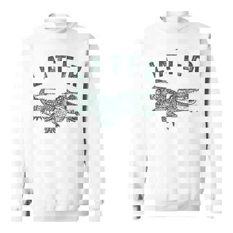 Later Gator Alligator Offensive Crocodile Sweatshirt - Monsterry