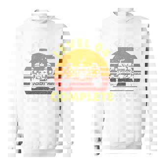 Level 4 Intage Complet Pour Célébrer Le 4E Mariage Manche Longue Sweater e - Cadeauxyz