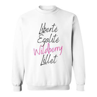 Liberte Egalite Wildberry Lillet Wein Sommer Cocktail Malle Sweatshirt - Geschenkecke