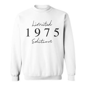 Limited Edition 1975 Birthday 1975 Born 1975Intage Blue Sweatshirt - Geschenkecke