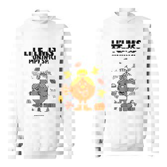 Little Miss Pumpkin Spice Cute Fall Autumn Thanksgiving Sweatshirt - Monsterry