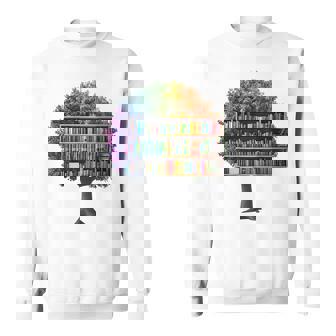Livres D'art D'arbre Coloré Illustration Livres Graphiques Sweater e - Cadeauxyz