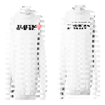 I Love Crying X Selflove Be Yourself Irony Sweatshirt - Geschenkecke