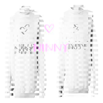 I Love Being A Ninny Cute Cool Sweatshirt | Seseable UK