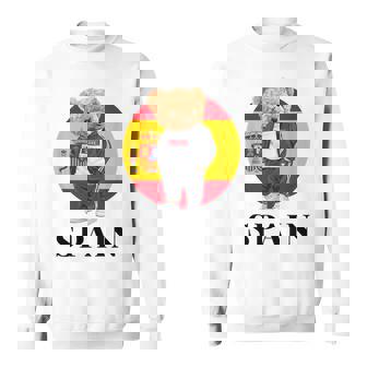 Love Yourself Cool Illustration Teddy Bear With Spain Flag Camisa de entrenamiento - Regaloses