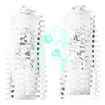 Lucky Icons – St Patrick’S Day Aesthetic Sweatshirt - Monsterry