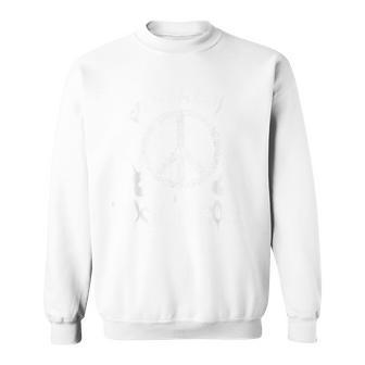 Lustiger Rock'n Roll Geschenk Frieden Liebe Und Rock'n Roll Sweatshirt - Geschenkecke