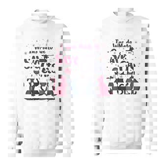 I Was Made To Save Cats Cat Lover Rescue Advocate Sweatshirt - Monsterry