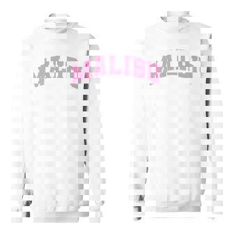 Malibu California Usa College Style Sweatshirt - Seseable