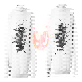 Mariquita Animal Abstracto Zoológico Dibujo Arte Pintura Mariquita Camisa de entrenamiento - Regaloses